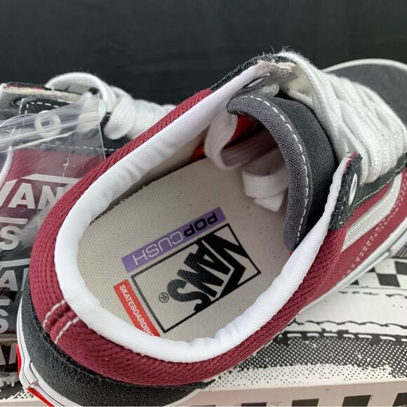 Vans Old Skool Pop Cush Pomegranate Womens Various Sizes - Picture 3 of 13